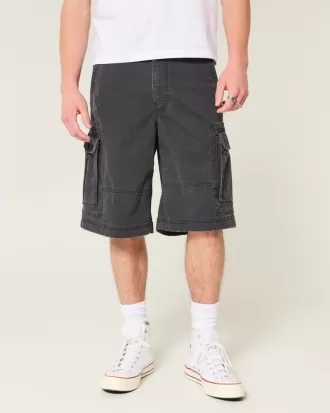 At-the-Knee Baggy Cargo Shorts,At-the-Knee Baggy Cargo Shorts