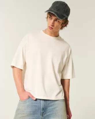Baggy Crop Crew T-Shirt,Baggy Crop Crew T-Shirt