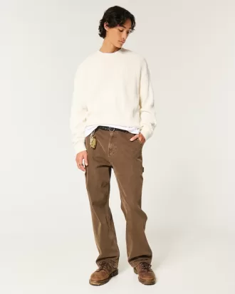 Boxy Crew Sweater,Boxy Crew Sweater Boxy Crew Sweater,Boxy Crew Sweater