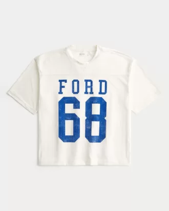Boxy Crop Ford Graphic Jersey,Boxy Crop Ford Graphic Jersey Boxy Crop Ford Graphic Jersey,Boxy Crop Ford Graphic Jersey