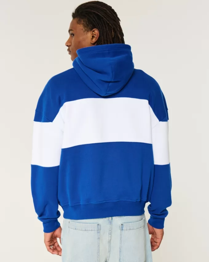 Boxy Duke Blue Devils Graphic Hoodie,Boxy Duke Blue Devils Graphic Hoodie