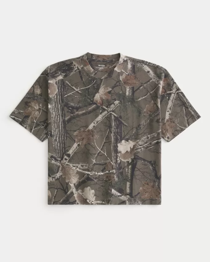 Boxy Heavyweight Crop Camo Crew T-Shirt,Boxy Heavyweight Crop Camo Crew T-Shirt Boxy Heavyweight Crop Camo Crew T-Shirt,Boxy Heavyweight Crop Camo Crew T-Shirt