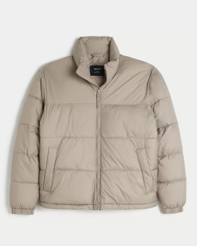 Boxy Zip-Up Puffer Jacket,Boxy Zip-Up Puffer Jacket Boxy Zip-Up Puffer Jacket,Boxy Zip-Up Puffer Jacket
