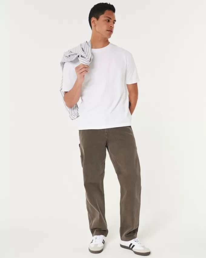 Brown Loose Carpenter Jeans,Brown Loose Carpenter Jeans