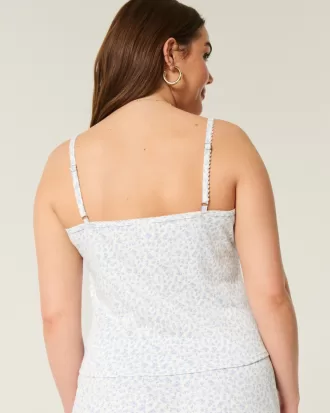 Cozy Pointelle Bow Tank,Cozy Pointelle Bow Tank