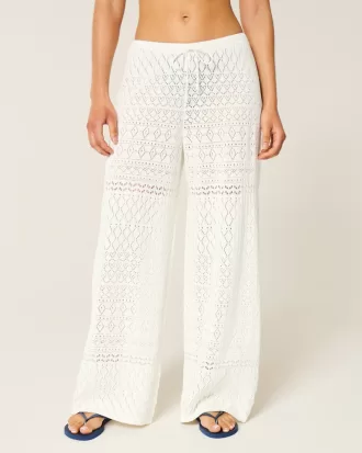Crochet-Style Cover Up Pants,Crochet-Style Cover Up Pants Crochet-Style Cover Up Pants,Crochet-Style Cover Up Pants