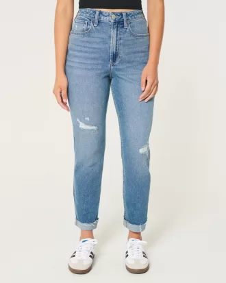 Curvy Ultra High-Rise Ripped Medium Wash Mom Jeans,Curvy Ultra High-Rise Ripped Medium Wash Mom Jeans Curvy Ultra High-Rise Ripped Medium Wash Mom Jeans,Curvy Ultra High-Rise Ripped Medium Wash Mom Jeans