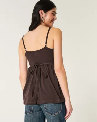 Easy Scoop Henley Babydoll Top,Easy Scoop Henley Babydoll Top