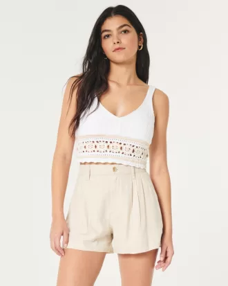 Hollister Livvy Ultra High-Rise Linen-Blend Shorts,Hollister Livvy Ultra High-Rise Linen-Blend Shorts Hollister Livvy Ultra High-Rise Linen-Blend Shorts,Hollister Livvy Ultra High-Rise Linen-Blend Shorts