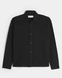 Linen-Blend Button-Through Shirt,Linen-Blend Button-Through Shirt