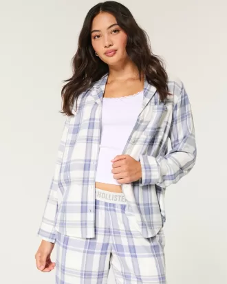 Long-Sleeve Flannel Pajama Top,Long-Sleeve Flannel Pajama Top Long-Sleeve Flannel Pajama Top,Long-Sleeve Flannel Pajama Top