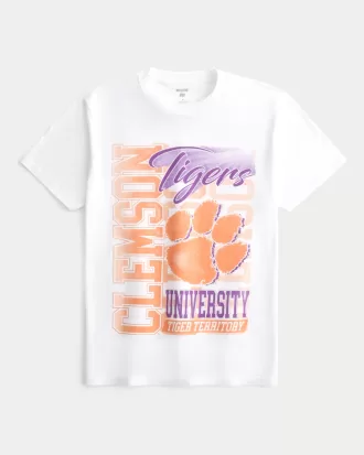Relaxed Clemson University Tigers Graphic Tee,Relaxed Clemson University Tigers Graphic Tee Relaxed Clemson University Tigers Graphic Tee,Relaxed Clemson University Tigers Graphic Tee