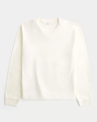 Relaxed Long-Sleeve Crew T-Shirt,Relaxed Long-Sleeve Crew T-Shirt