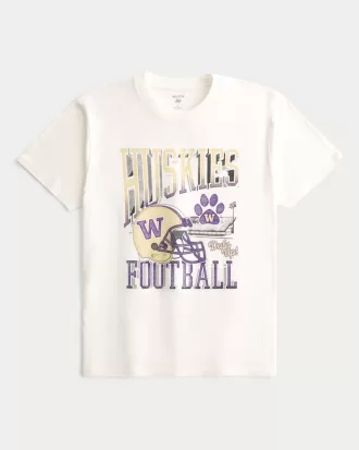 Relaxed University of Washington Huskies Graphic Tee,Relaxed University of Washington Huskies Graphic Tee Relaxed University of Washington Huskies Graphic Tee,Relaxed University of Washington Huskies Graphic Tee