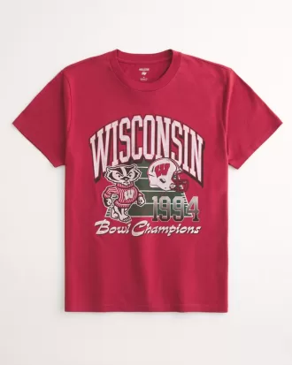 Relaxed Wisconsin Badgers Graphic Tee,Relaxed Wisconsin Badgers Graphic Tee Relaxed Wisconsin Badgers Graphic Tee,Relaxed Wisconsin Badgers Graphic Tee