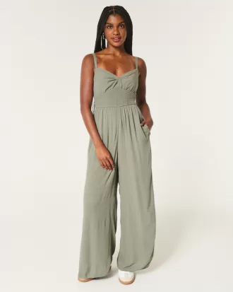 Twist Bust Jumpsuit,Twist Bust Jumpsuit